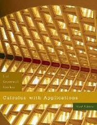 Enlarge image Cover: Calculus with Applications - Pearson