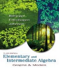 Enlarge image Cover: Elementary and Intermediate Algebra - Pearson