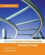 Cover: Concise Prelude to Programming - Pearson