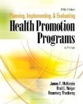 Cover: Planning, Implementing, and Evaluating Health Promotion Programs - Pearson
