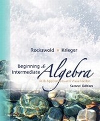 Enlarge image Cover: Beginning and Intermediate Algebra with Applications & Visualization - Pearson