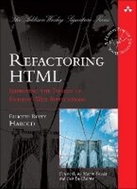 Enlarge image Cover: Refactoring HTML - Addison Wesley