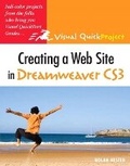 Cover: Creating a Web Site in Dreamweaver CS3 - Peachpit Press Publications