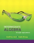Cover: Intermediate Algebra through Applications - Pearson