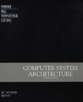 Cover: Computer System Architecture - Pearson
