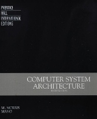 Enlarge image Cover: Computer System Architecture - Pearson
