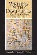 Cover: Writing in the Disciplines - Pearson