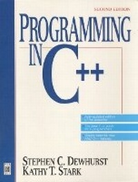 Enlarge image Cover: Programming in C++ - Prentice Hall