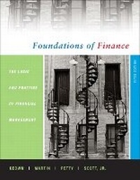 Enlarge image Cover: Foundations of Finance - Pearson