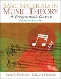 Cover: Basic Materials in Music Theory - Pearson