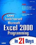 Bild: Sams Teach Yourself Excel 2000 Programming in 21 Days - Sams Publishing