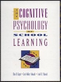 Abbildung von: The Cognitive Psychology of School Learning - Pearson