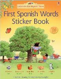Enlarge image Cover: First Spanish Words Sticker Book - Usborne Publishing Ltd