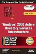 Cover: MCSE Windows 2000 Active Directory Services Infrastructure Exam Cram 2 (Exam 70-217) - Pearson It Certification
