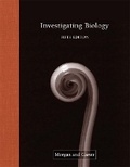Cover: Investigating Biology Lab Manual - Pearson Education (US)