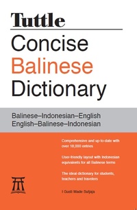 Abbildung von: Tuttle Concise Balinese Dictionary - Tuttle Publishing