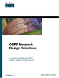 Cover: OSPF Network Design Solutions - Cisco Press