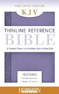 Cover: KJV Thinline Reference Bible Lilac - Hendrickson Publishers Inc