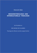 Cover: Missionstheologie und interkulturelle Theologie - Erlanger Verlag f&uuml;r Mission und &Ouml;kumene