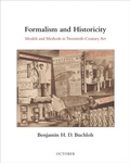 Cover: Formalism and Historicity - MIT Press