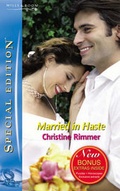 Cover: Married in Haste - Silhouette Books