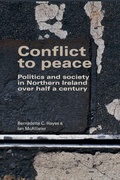 Cover: Conflict to Peace - Manchester University Press