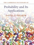Cover: The Cambridge Dictionary of Probability and its Applications - Cambridge University Press