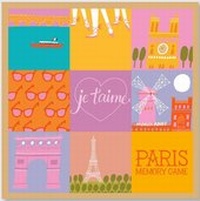 Enlarge image Cover: Paris Memory Game - AMMO Books LLC