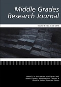 Cover: Middle Grades Research Journal Vol 9 Issue 2 - Information Age Publishing
