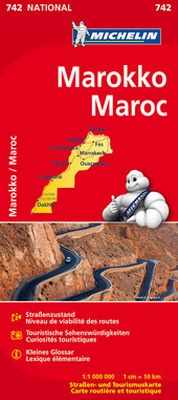 Abbildung von: Michelin Marokko - Michelin Editions des Voyages