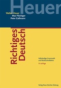 Cover: Richtiges Deutsch - NZZ Libro ein Imprint der Schwabe Verlagsgruppe AG