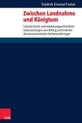 Cover: Zwischen Landnahme und K&ouml;nigtum - Vandenhoeck & Ruprecht