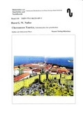 Cover: Chersonesos Taurica, Schrittmacher der griechischen Kultur am Schwarzen Meer - Nu&szlig;er, H