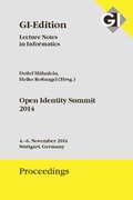 Cover: GI Edition Proceedings Band 237 - Open Identity Summit 2014 - K&ouml;llen