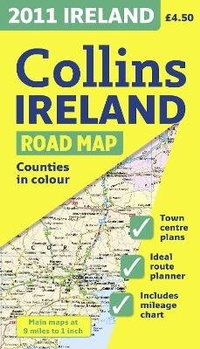 Abbildung von: 2011 Collins Map of Ireland - Collins