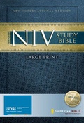Cover: Zondervan NIV Study Bible: Large Print Edition - Zondervan