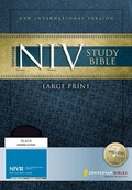Cover: Zondervan NIV Study Bible: Large Print Edition - Zondervan