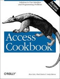 Abbildung von: Access Cookbook - O'Reilly