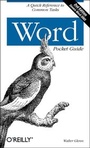 Cover: Word Pocket Guide - O'Reilly