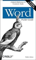 Cover: Word Pocket Guide - O'Reilly