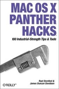Cover: Mac OS X Panther Hacks - O'Reilly