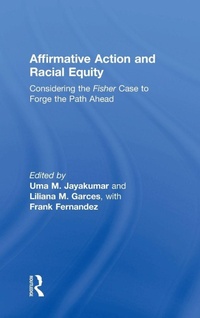 Enlarge image Cover: Affirmative Action and Racial Equity - Routledge