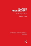 Cover: Marx's Proletariat (RLE Marxism) - Routledge