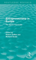 Cover: Entrepreneurship in Europe (Routledge Revivals) - Routledge