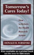 Cover: Tomorrow's Cures Today? - CRC Press