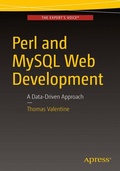Cover: Perl and MySQL Web Development 2015 - Apress