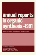 Cover: Annual Reports in Organic Synthesis - 1991 - Academic Press