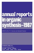 Cover: Annual Reports in Organic Synthesis - 1987 - Academic Press