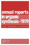 Cover: Annual Reports in Organic Synthesis - 1970 - Academic Press