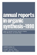 Cover: Annual Reports in Organic Synthesis - 1990 - Academic Press